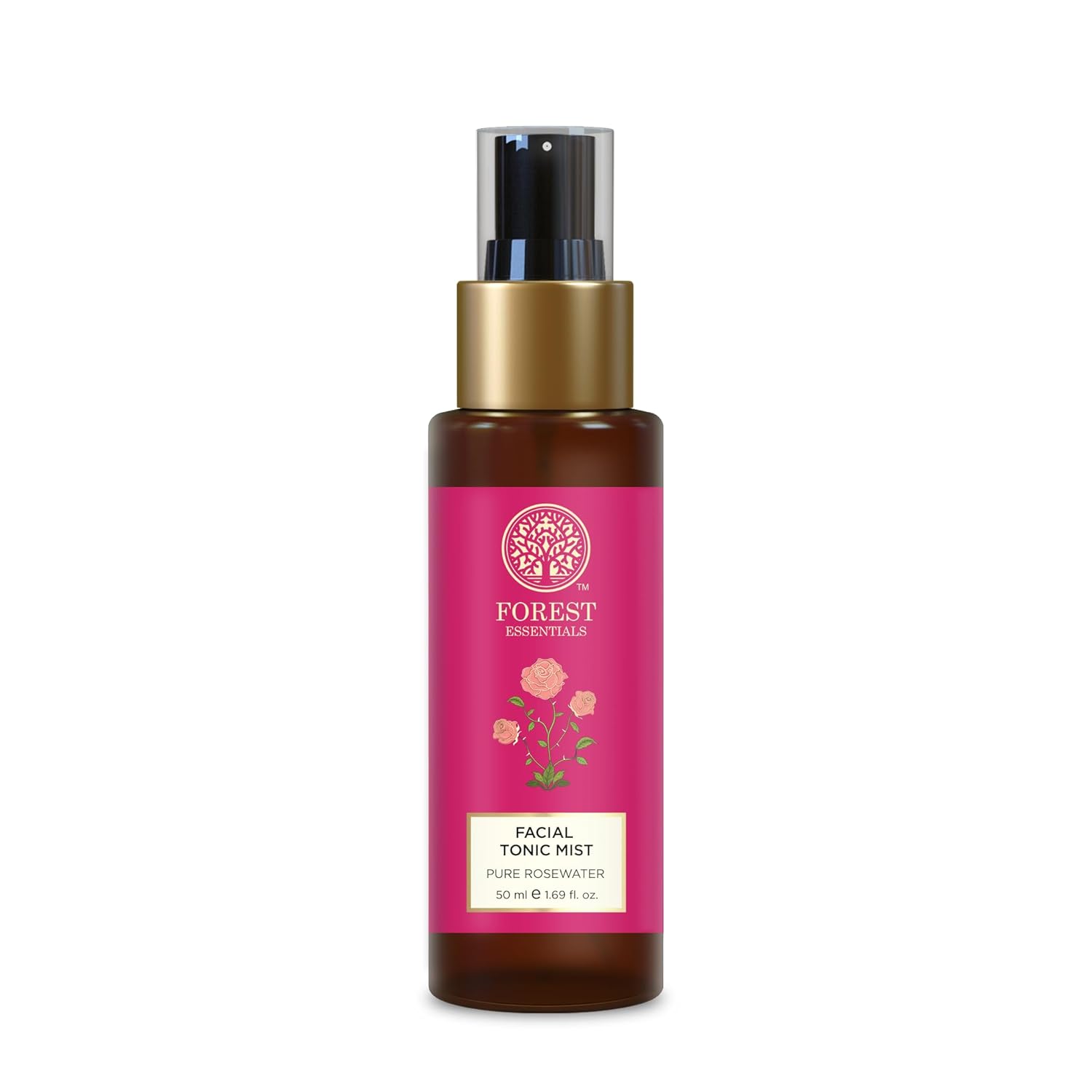 Forest Essentials - Facial Tonic Mist Pure Rosewater 50ml