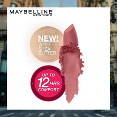 Maybelline - New York Color Sensational Creamy Matte Lipstick, 507 Almond Pink 3.9g
