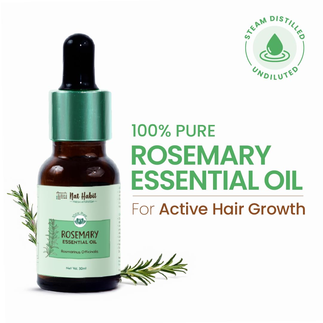 Nat Habit - Rosemary Essential Oil 15ml