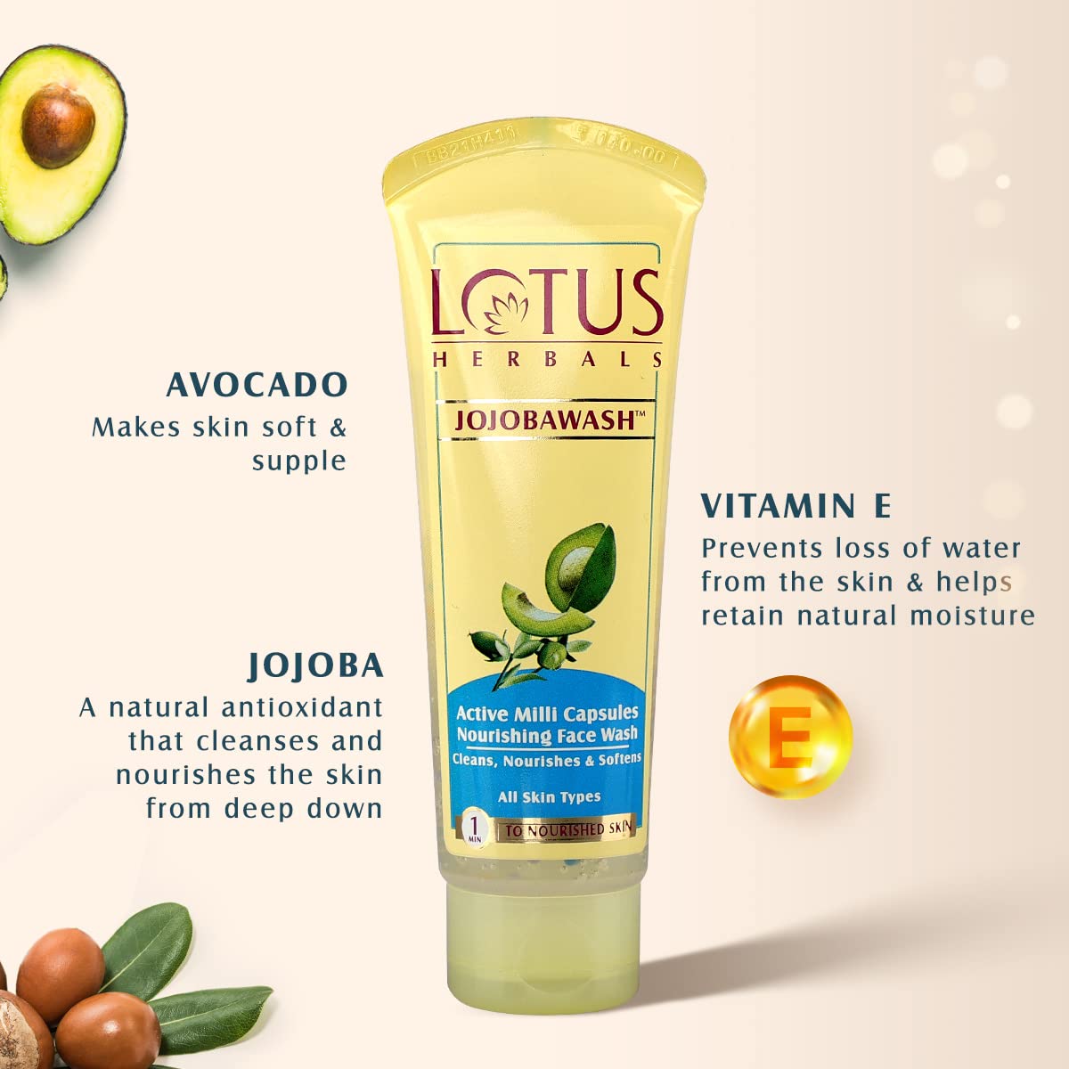 Lotus Jojobawash Face Wash 120ml