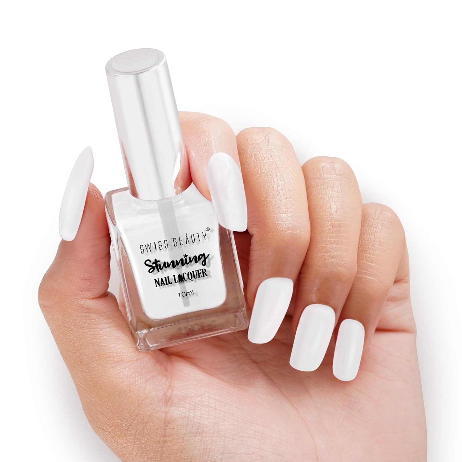Swiss Beauty Stunning Nail Lacquer Shade No. 22 Clear as Day