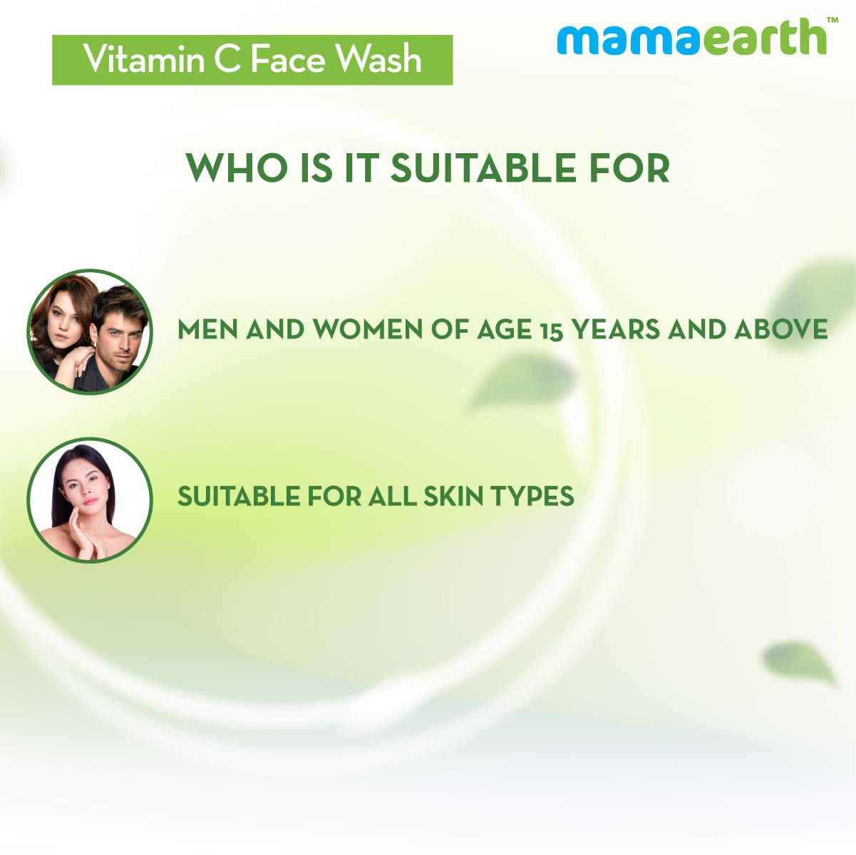 Mamaearth - Vitamin C Face Wash with Vitamin C and Turmeric for Skin Illumination - 100ml