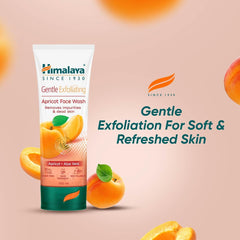 Himalaya - Gentle Exfoliating Apricot Face Wash 100ml