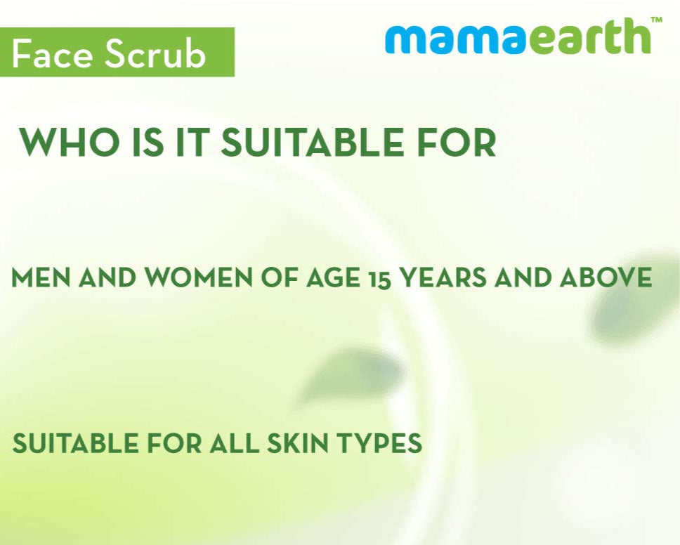 Mamaearth - CoCo Face Scrub with Coffee and Cocoa for Rich Exfoliation 100g