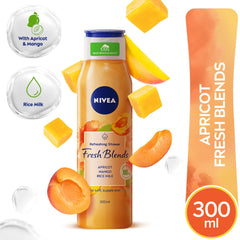 Nivea Fresh Blend Apricot Mango Rice Milk Shower Gel 300ml