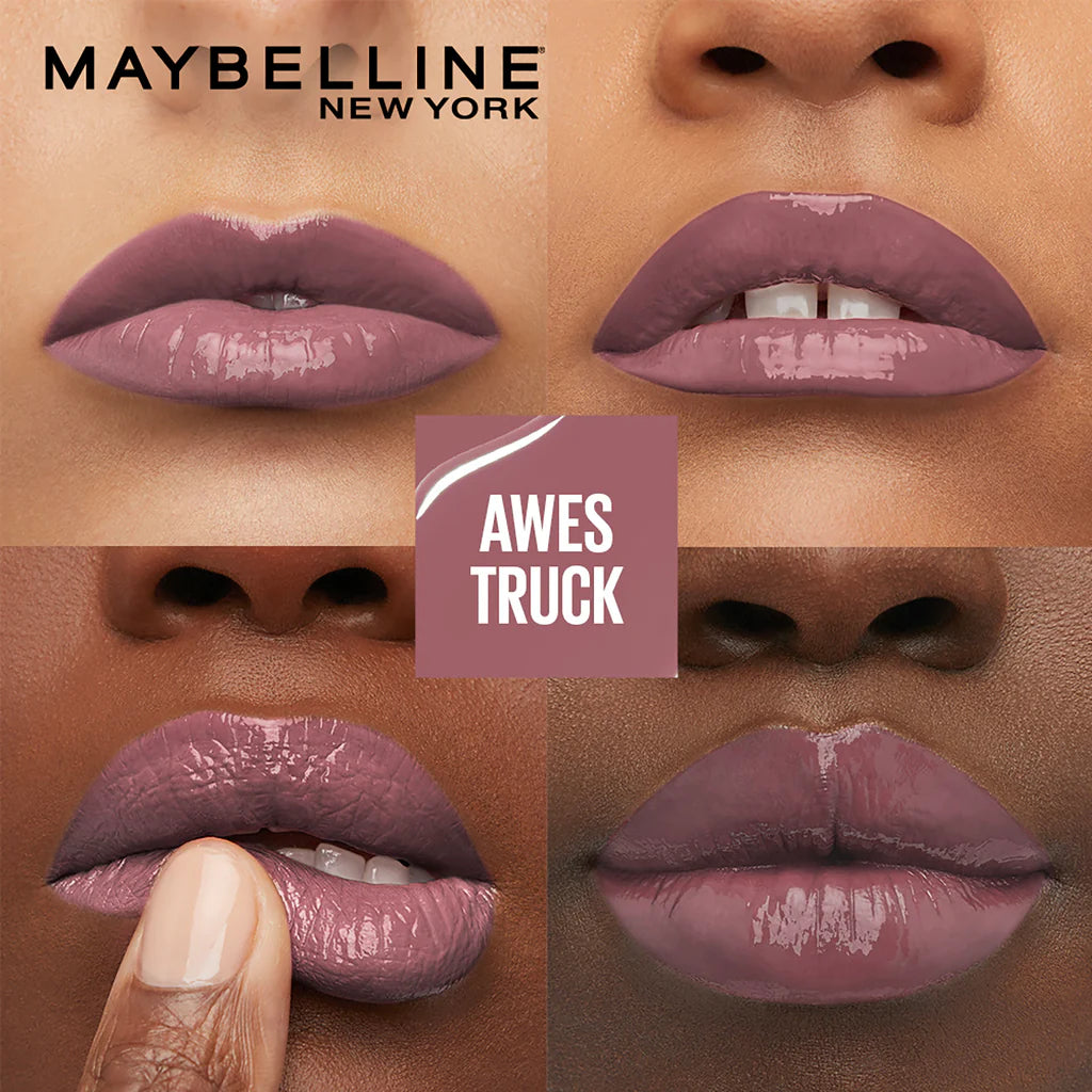 Maybelline - New York Super Stay Vinyl Ink Liquid Lipstick, Instant Shine Lasts Up To 16H - Awestruck 4.2ml