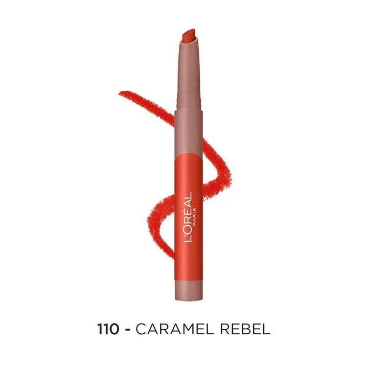 L'Oreal Paris - Infallible Matte Lip Crayon Lipstick 110 Caramel Rebel