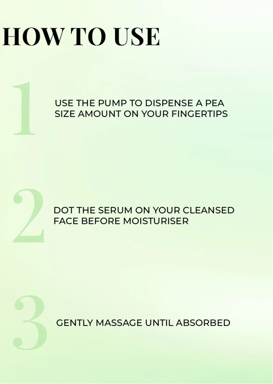 Just Herbs - Glow Boosting Face serum with Gotukola and Indian Ginseng 30ml