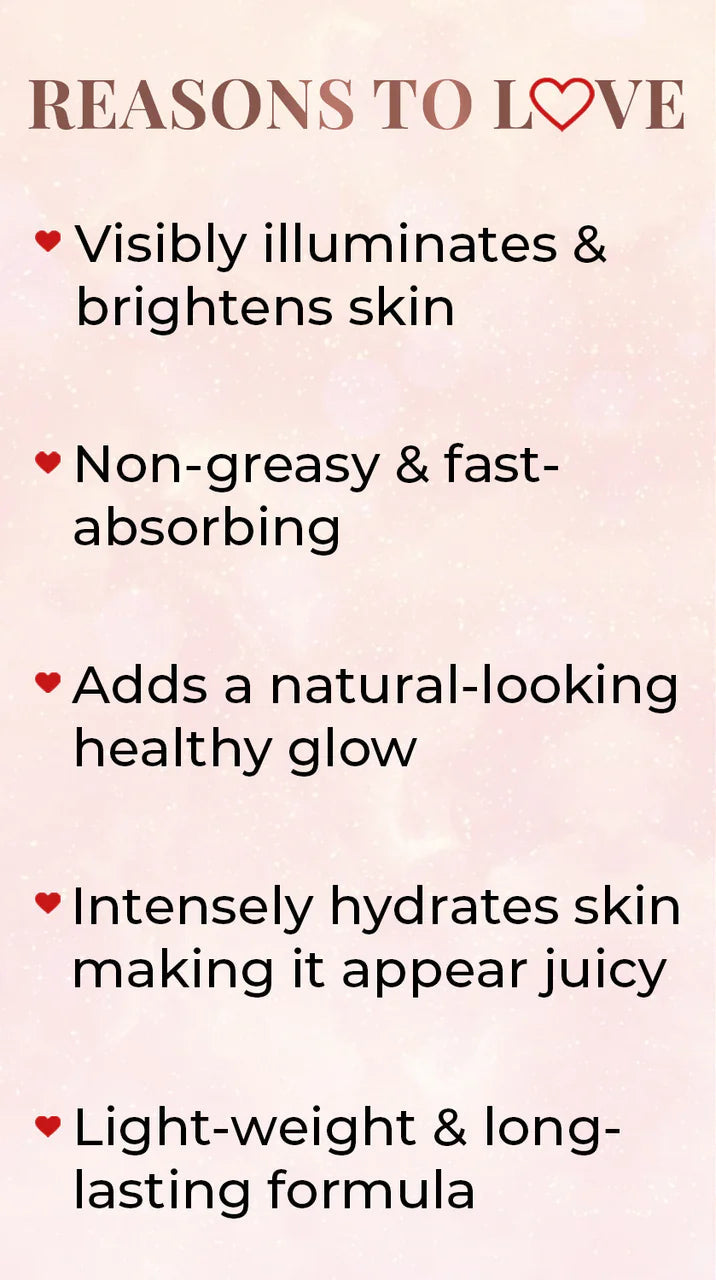 Just Herbs - Sunlit Gleam: Lumi-Glow Strobe Cream with Lotus & Sandalwood : 30 gm