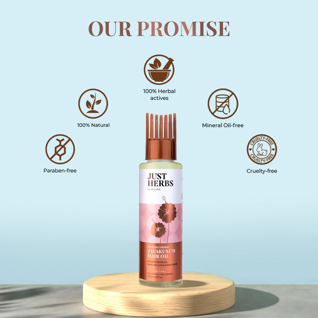 Just Herbs - Javakusum Hair Oil 100ml