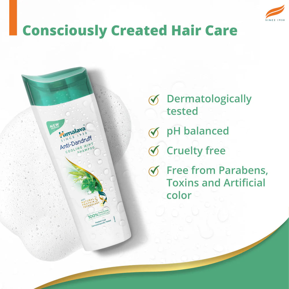 Himalaya - Anti-Dandruff Cooling Mint Shampoo 180ml