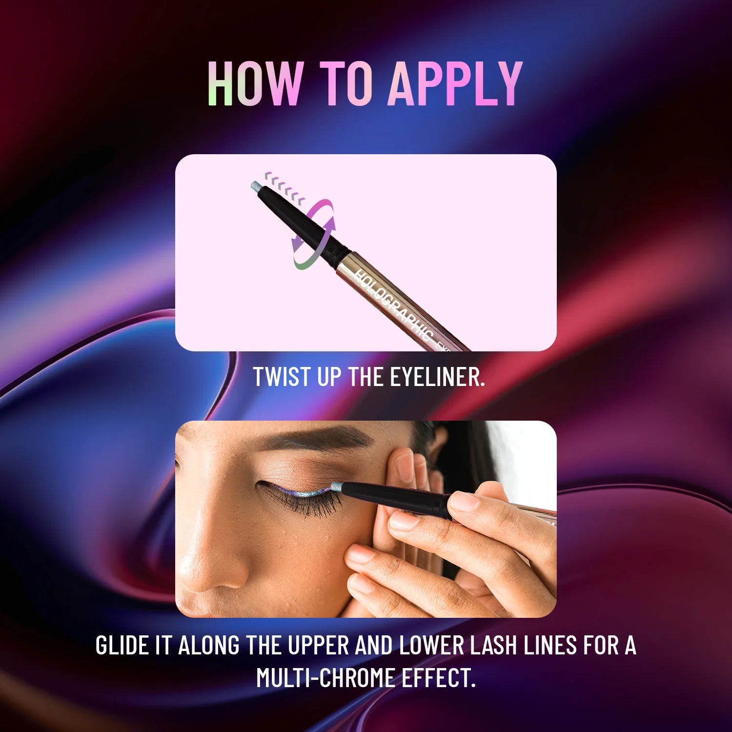 Swiss Beauty Holographic Eyeliner Stardust