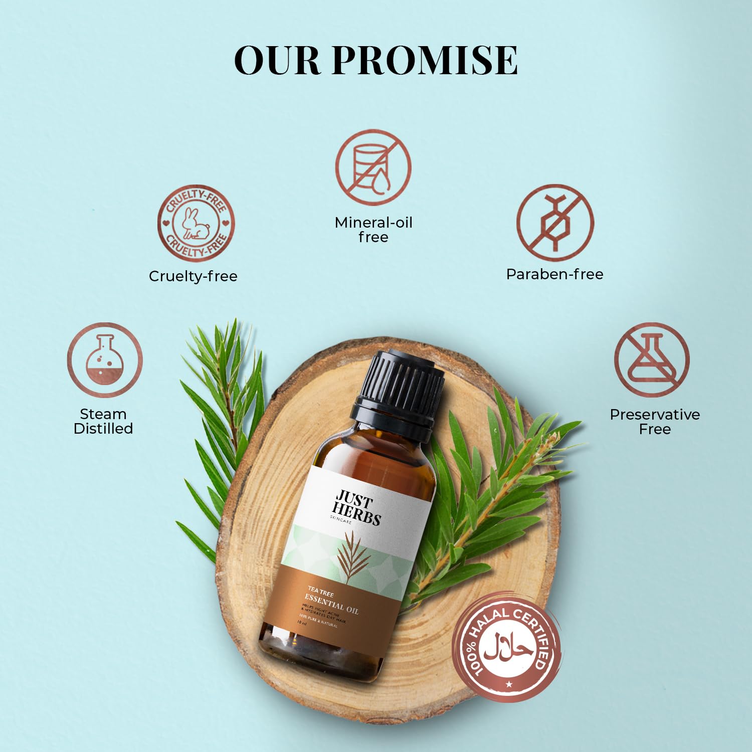 Just Herbs - Tea Tree Essential Oil 10 ml
