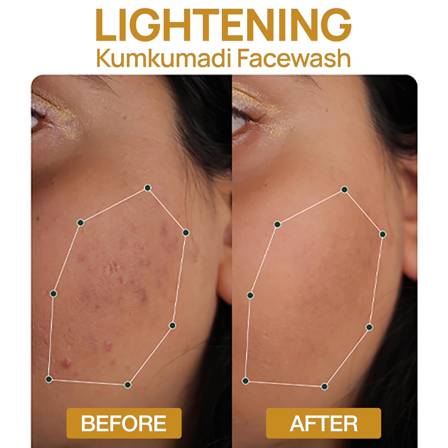 SoulFlower - Kumkumadi Instant Brightening Ubtan Face Wash 100ml