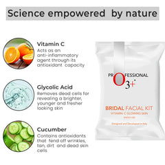 O3+ Professional Vitamin C Glowing Skin Bridal Facial Kit