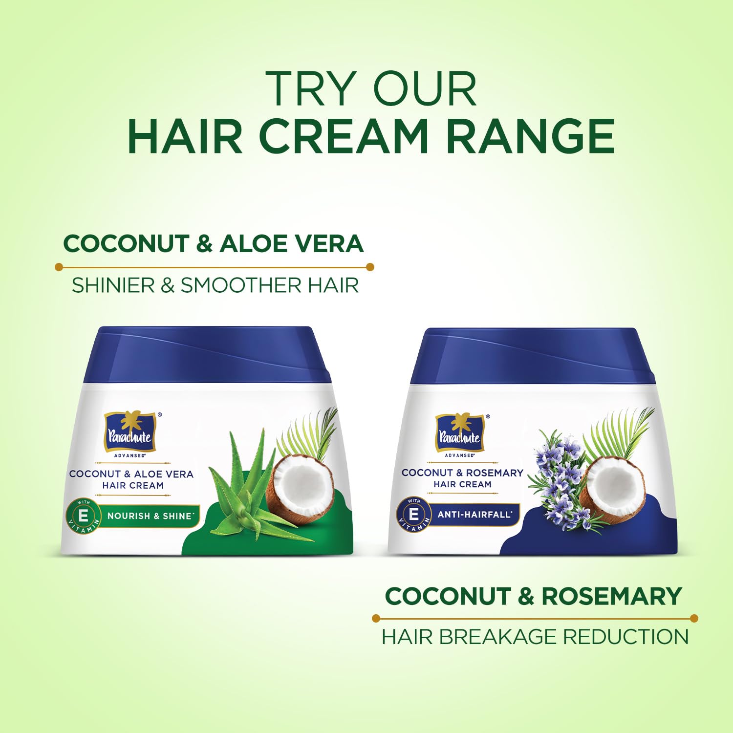 Parachute - Advansed Coconut & Aloe Vera Hair Cream 210g