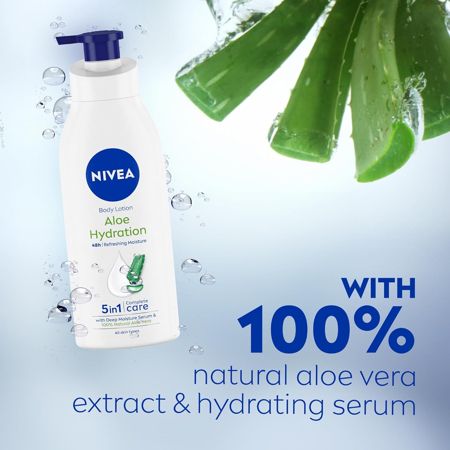 Nivea Aloe & Soothing Body Lotion 400ml