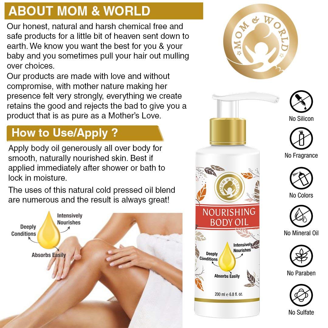 Mom & World - Women Nourishing Body Oil 200ml