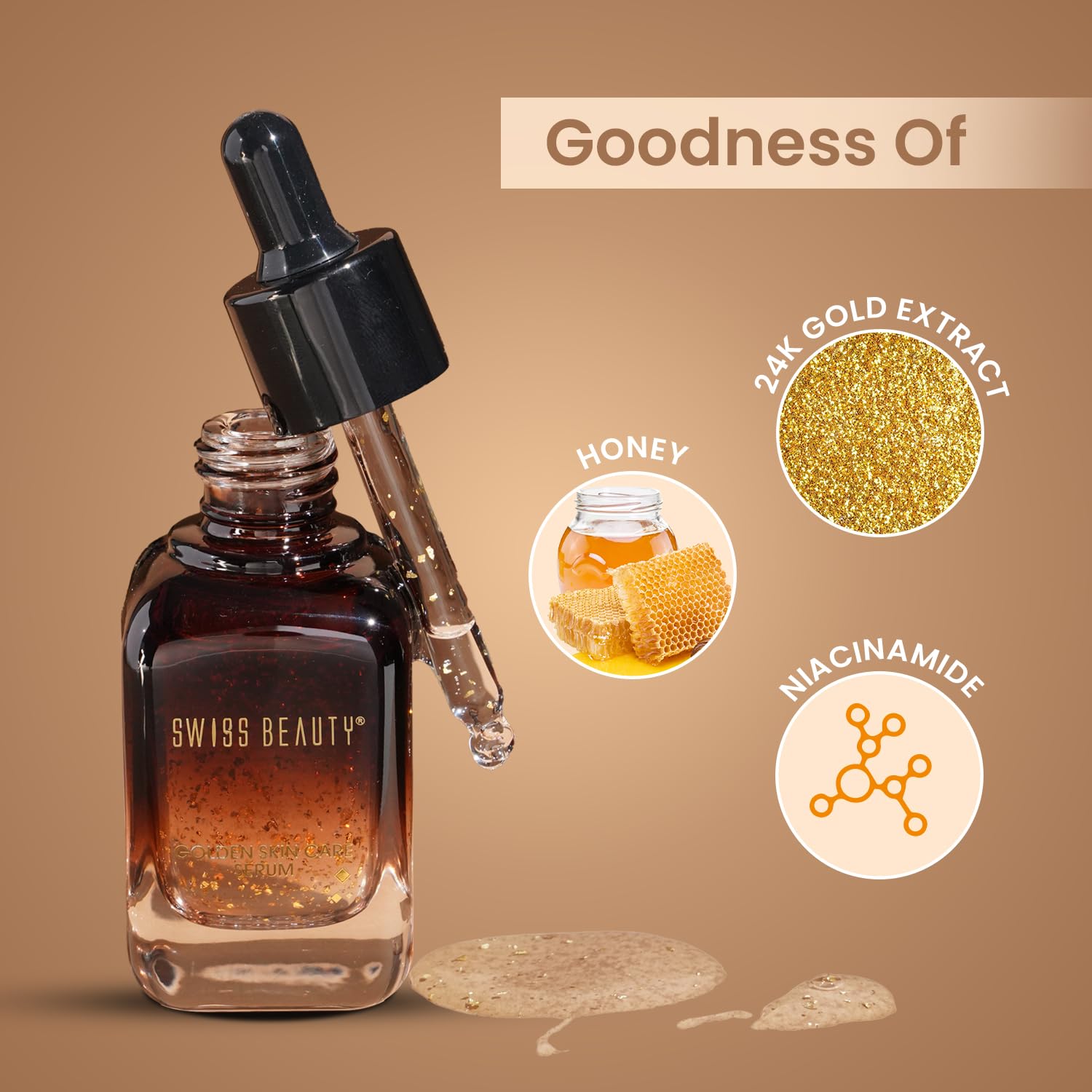 Swiss Beauty - 24K Golden Skin Care Serum 40ml