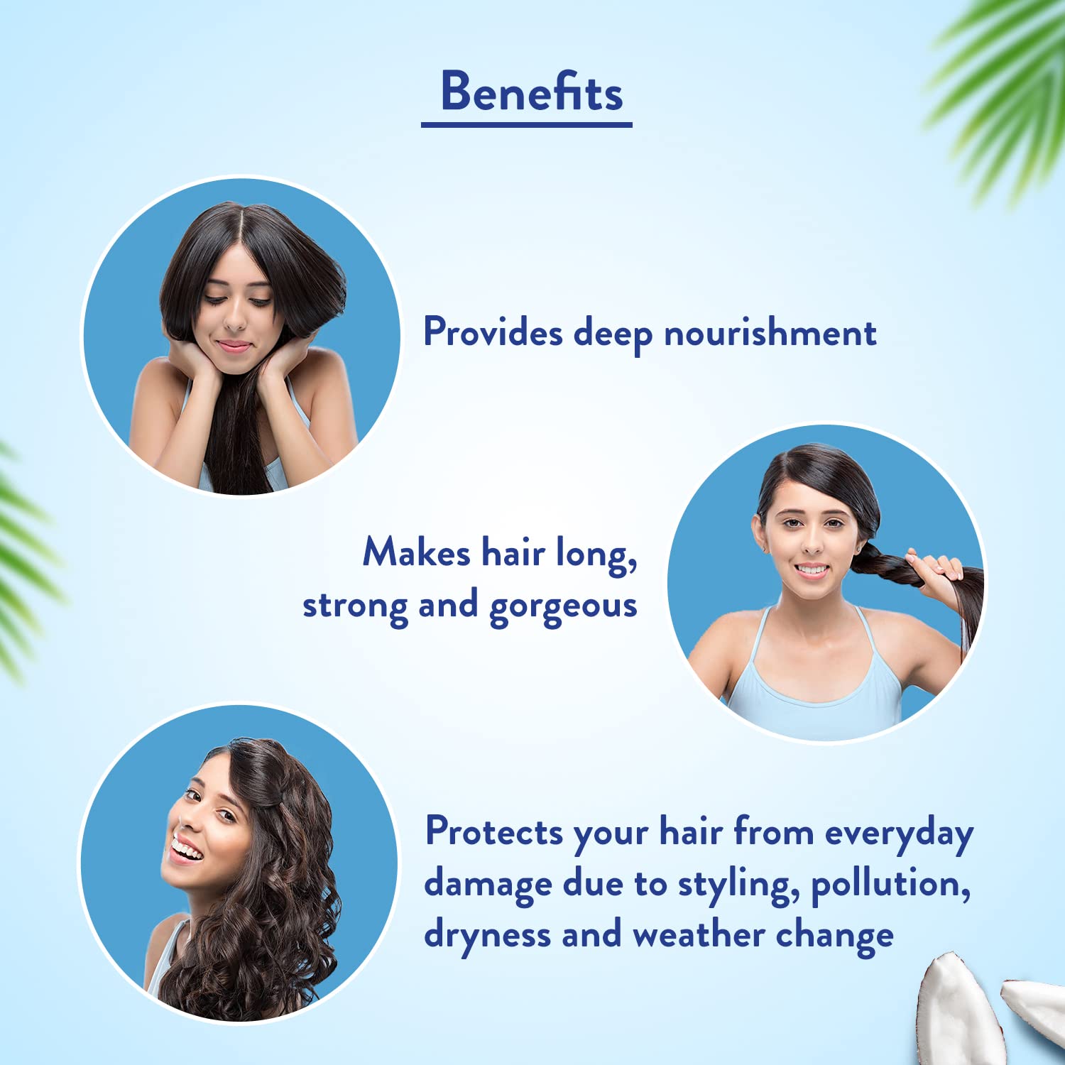 Parachute Advansed Gold Coconut Hair Oil, Pure Coconut Oil, Vitamin E for Long, Strong & Gorgeous Hair, 400 ml