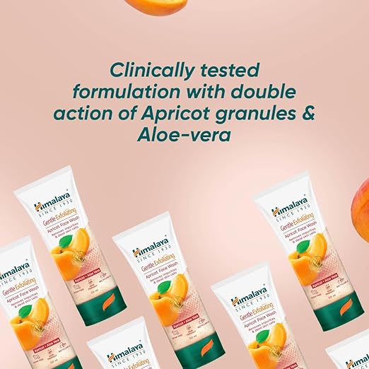Himalaya - Gentle Exfoliating Apricot Face Wash 50ml