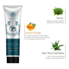 Forest Essentials - Sandalwood & Orange Peel Shaving Cream 60g
