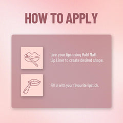 Swiss Beauty - Bold Matte Lipliner Pack Of 12 Pcs