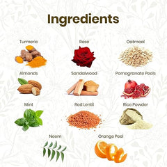 TNW - The Natural Wash De-Tan & D-Pigmentation Face Pack to Remove Dark Spots and Tanning 120g