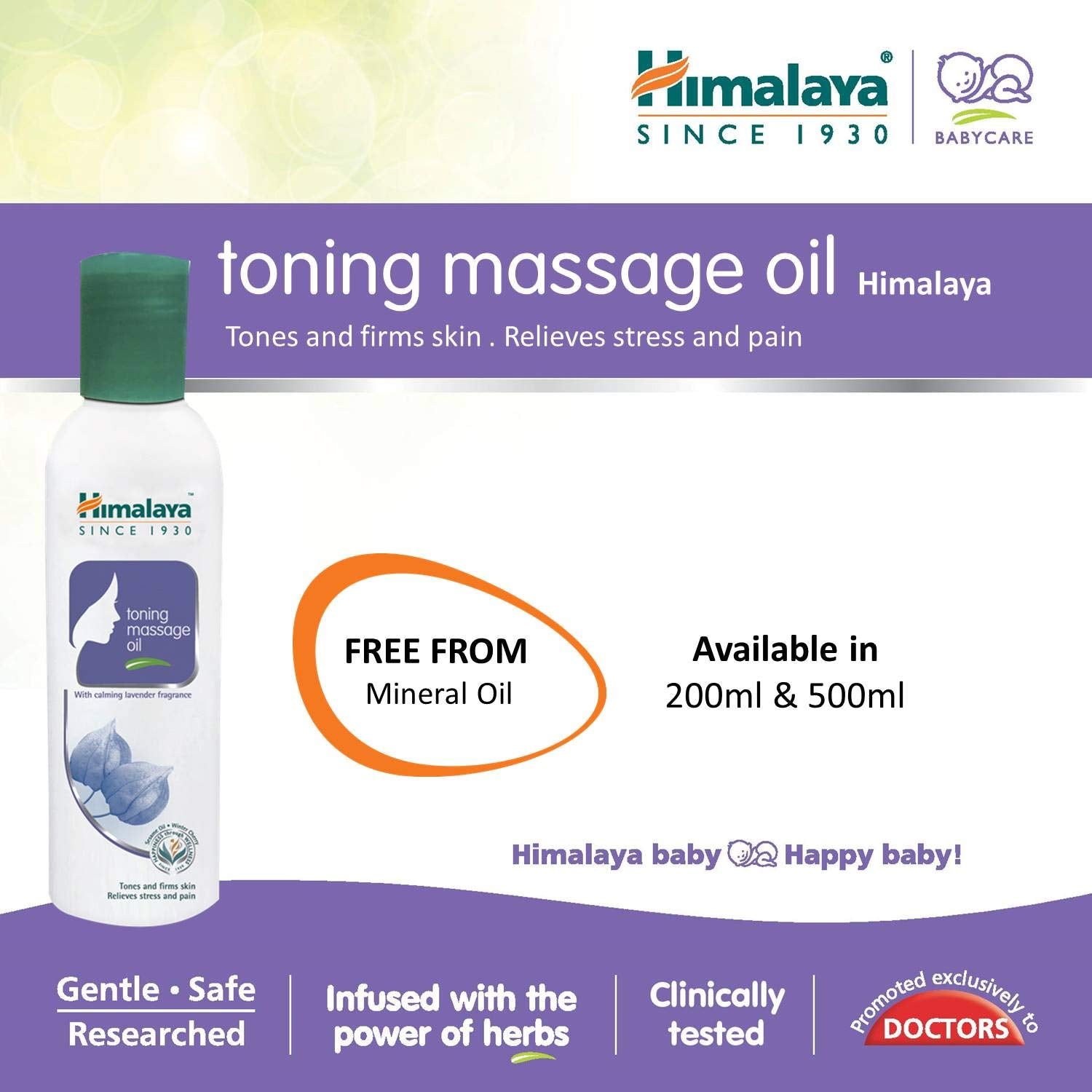 Himalaya - Toning massage oil 200ml