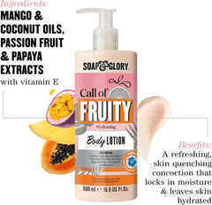 Soap & Glory - Call Of Fruity The Way She Smoothes Softening Body Lotion 500ml