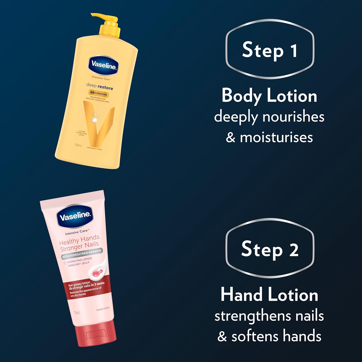 Vaseline Intensive Care Deep Restore 750ml