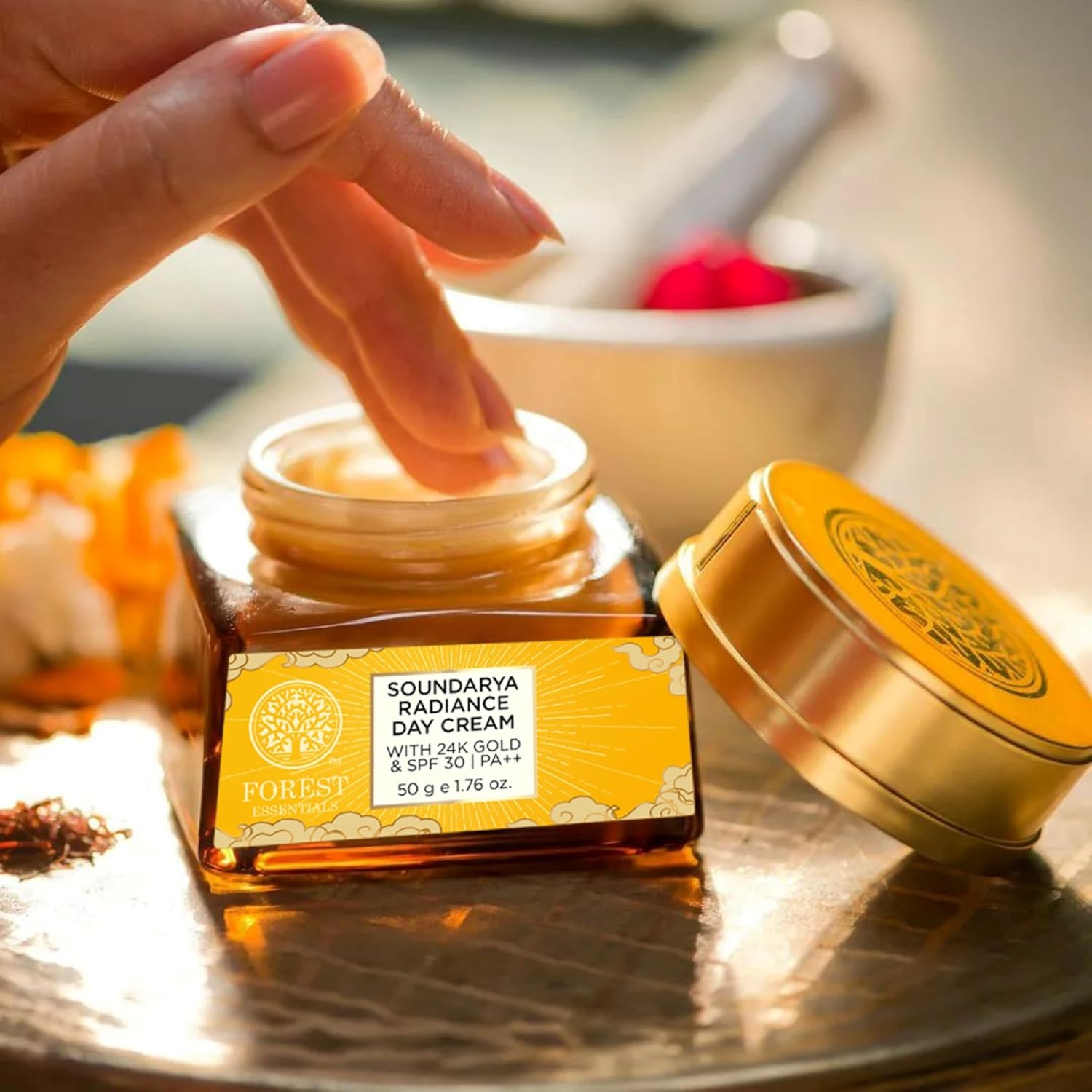 Forest Essentials - Soundarya Radiance Cream with 24K Gold & SPF 30 | PA++ 50g