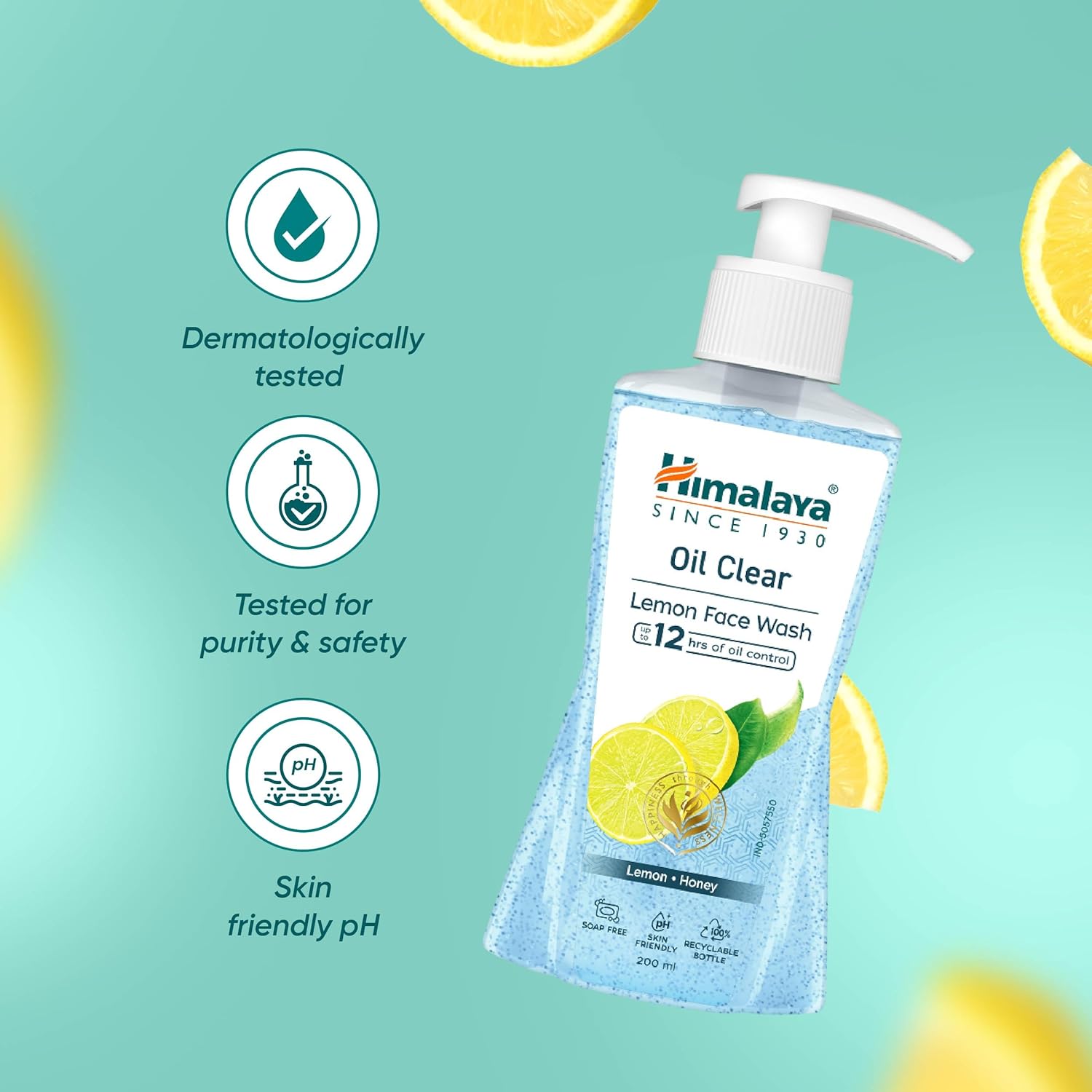 Himalaya - Oil Clear Lemon Face Wash - 200 ml