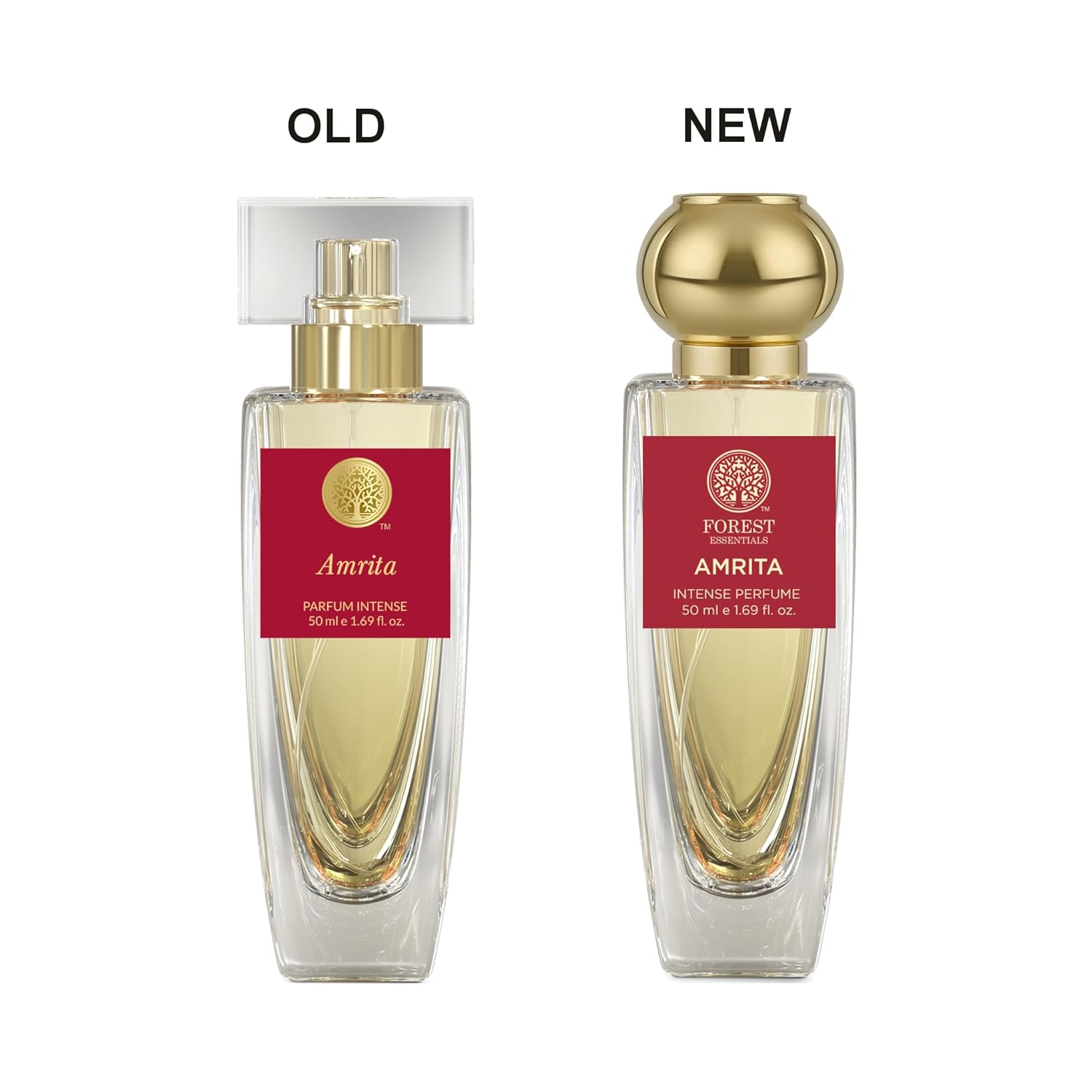 Forest Essentials Intense Perfume Amrita Golden Nargis 50ml