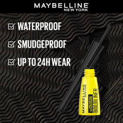 Maybelline - New York Colossal Bold Eyeliner, Black, 3ml, Waterproof, Matte Finish