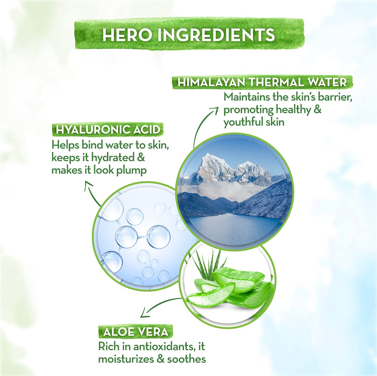 Mamaearth - Aqua Glow Face Wash With Himalayan Thermal Water and Hyaluronic Acid for Intense Hydration 100ml