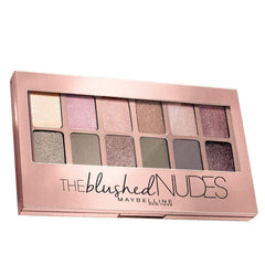 Maybelline - New York The Blushed Nudes Eyeshadow Palette, 12 Highly Blendable Shades - Blush 9gm