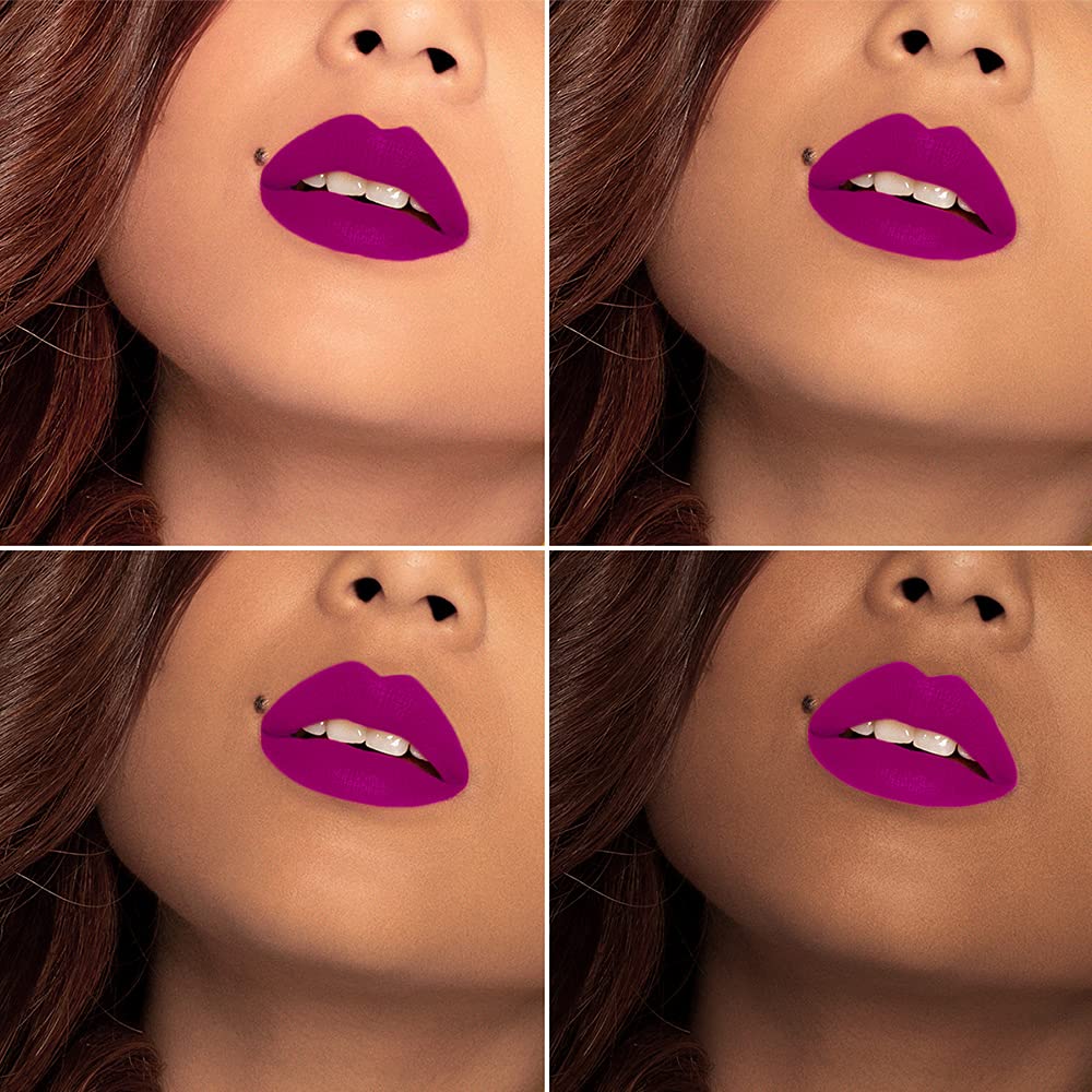 MyGlamm - Lit Creamy Matte Lipstick - French 75 3.7 g