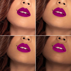 MyGlamm - Lit Creamy Matte Lipstick - French 75 3.7 g