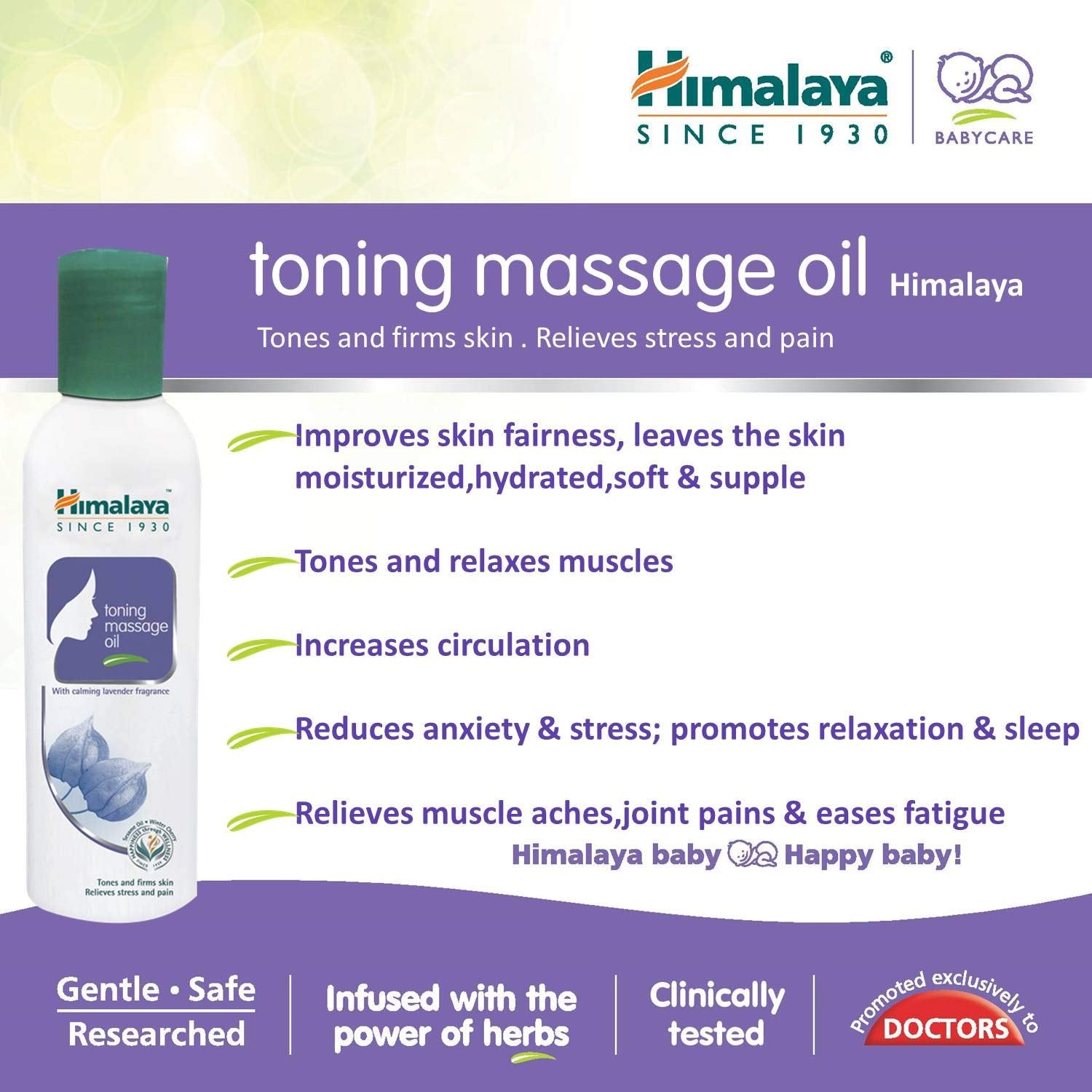 Himalaya - Toning massage oil 200ml