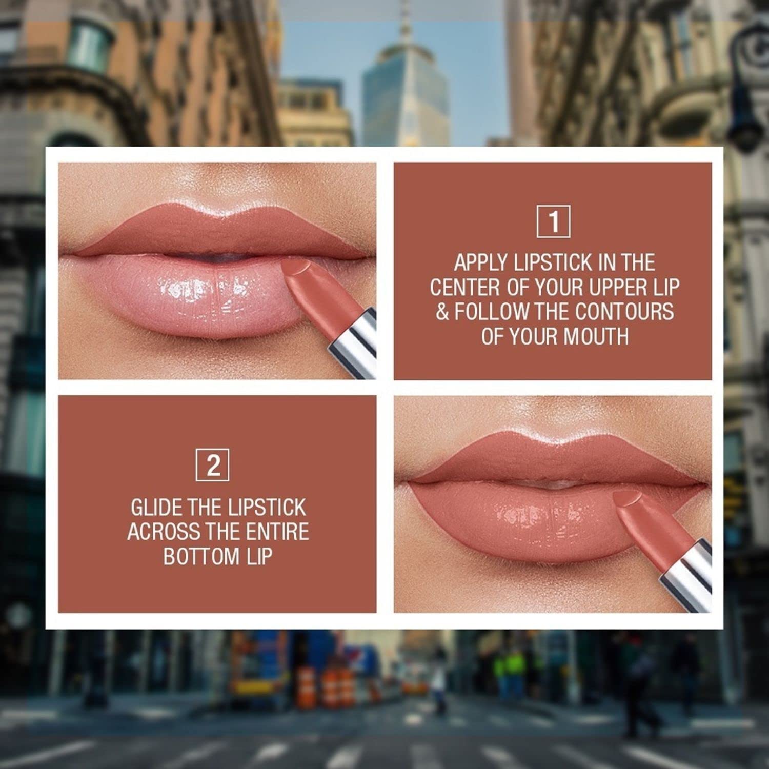 Maybelline - New York Color Sensational Creamy Matte Lipstick, 506 Toasted Brown 3.9g