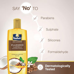 Parachute Advansed Flaxseed Enriched Coconut Hair Oil With Jasmine Extracts 300ml