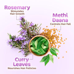 Mamaearth - Rosemary Hair Growth Oil with Rosemary & Methi Dana for Promoting Hair Growth - 150 ml