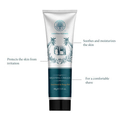 Forest Essentials - Sandalwood & Orange Peel Shaving Cream 60g