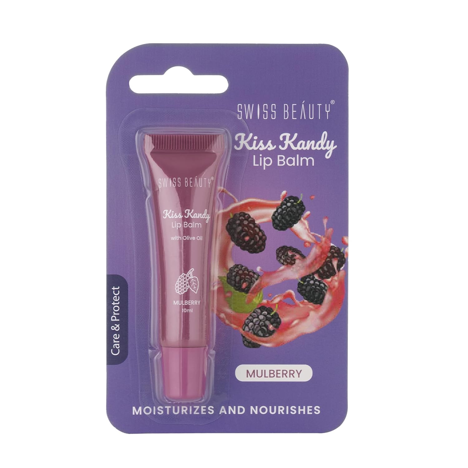 Swiss Beauty Kiss Kandy Lip Balm Shade 04 Mulberry