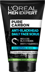 L’Oréal Men Expert - Pure Carbon Anti-Blackhead Face Scrub 100ml