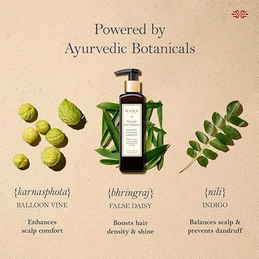 Kama Ayurveda - Bringadi Hair Cleanser | Nourishing Shampoo 200ml