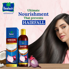 Parachute Advansed Onion Hair Oil - Hair Growth & Reduces Hairfall 200 ml