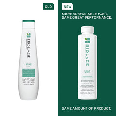 Matrix Biolage Scalp Sync Calming Shampoo 400ml for dry itchy or sensitive scalps