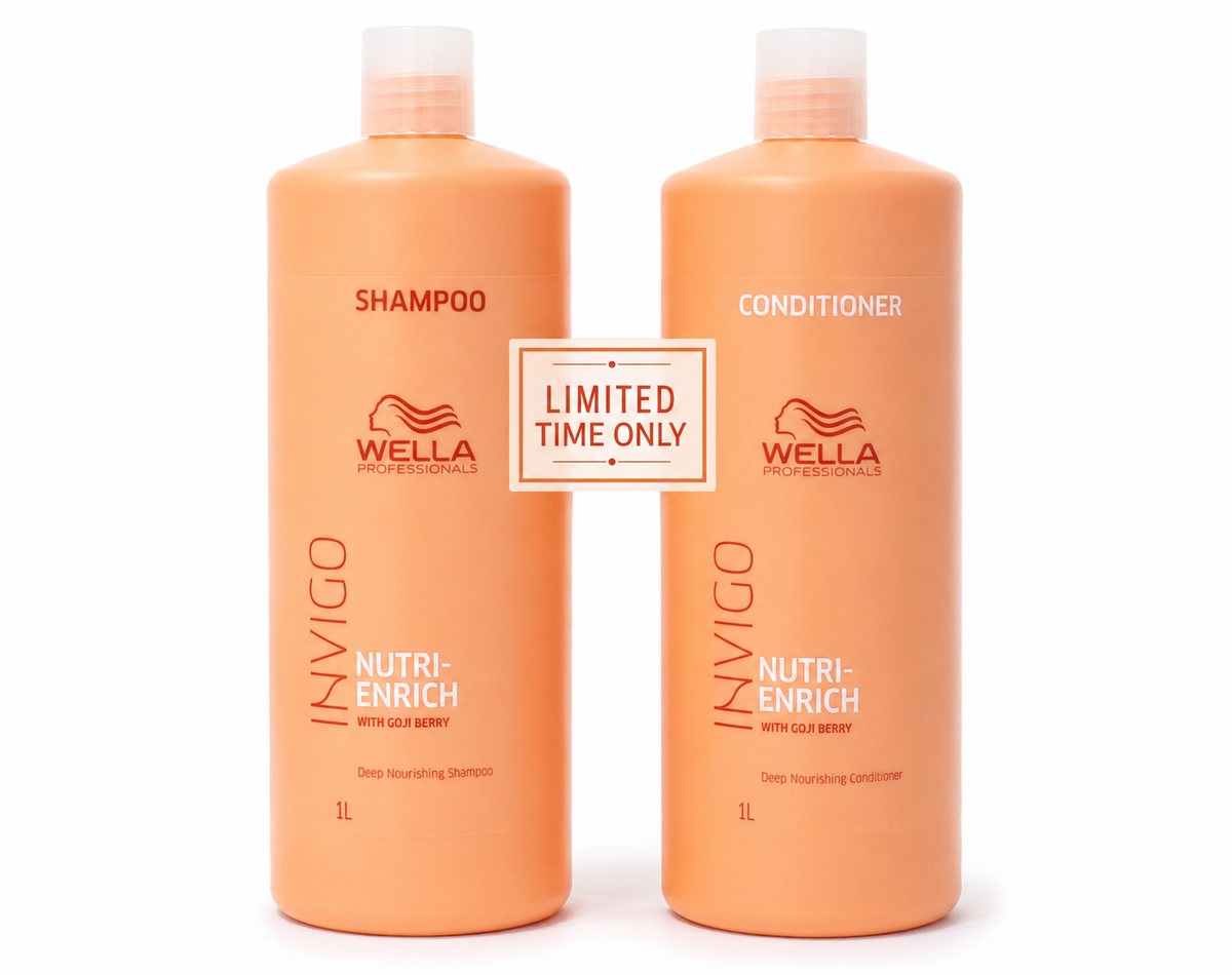 Shampoo and conditioner bottles, orange, limited time, 1L
